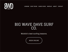 Tablet Screenshot of bigwavedavesurfco.com